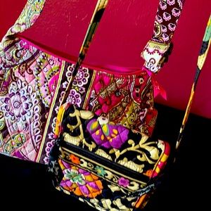 Vera Bradley two pieces both cross body nice bags , new without tags .